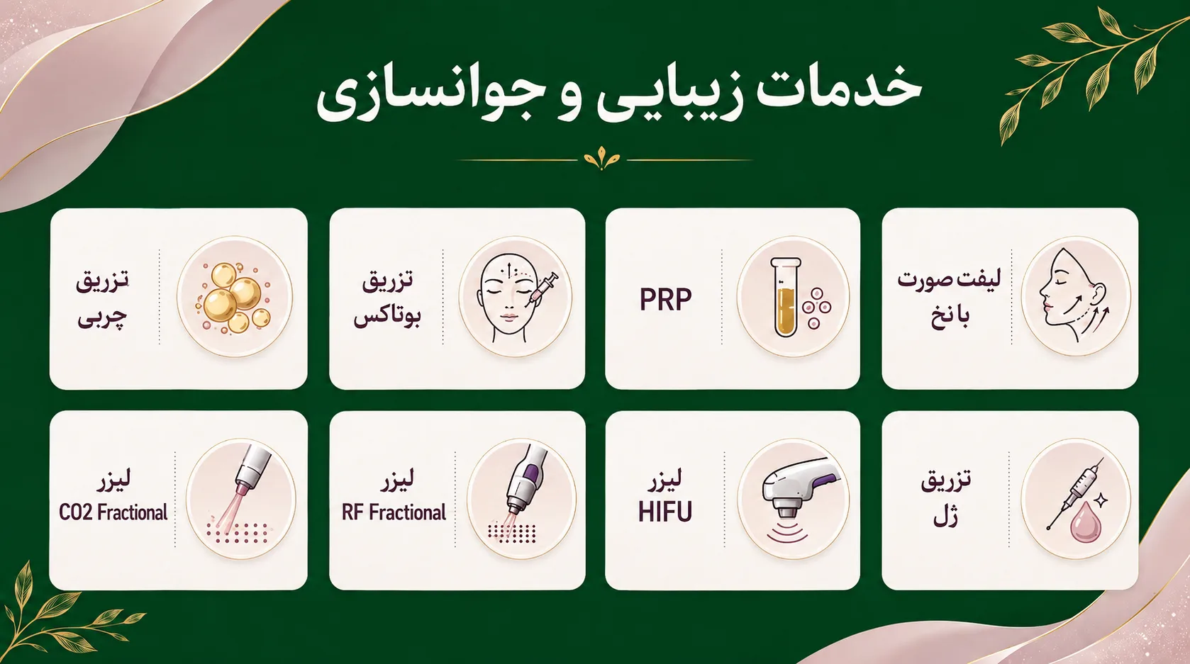 انواع راهکارهای مراقبت پوستی